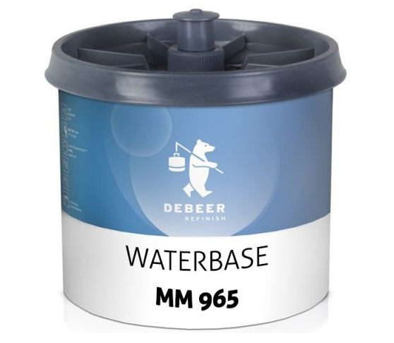 965 - Peinture Hydro DEBEER Violet nacré 0.5L - DEBEER