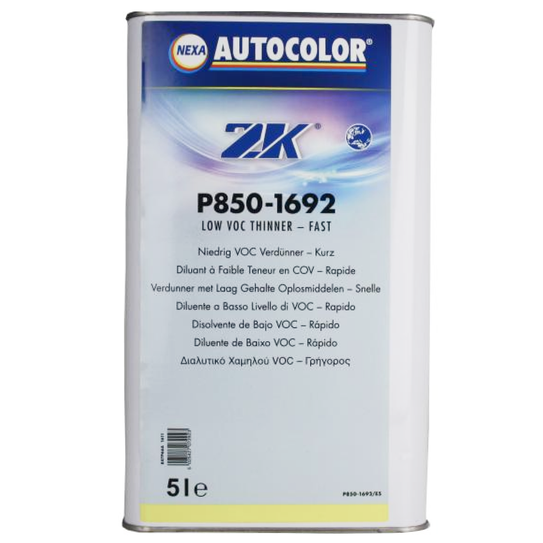 P850-1692 - Diluant AUTOCOLOR bas COV rapide 5L - NEXA AUTOCOLOR