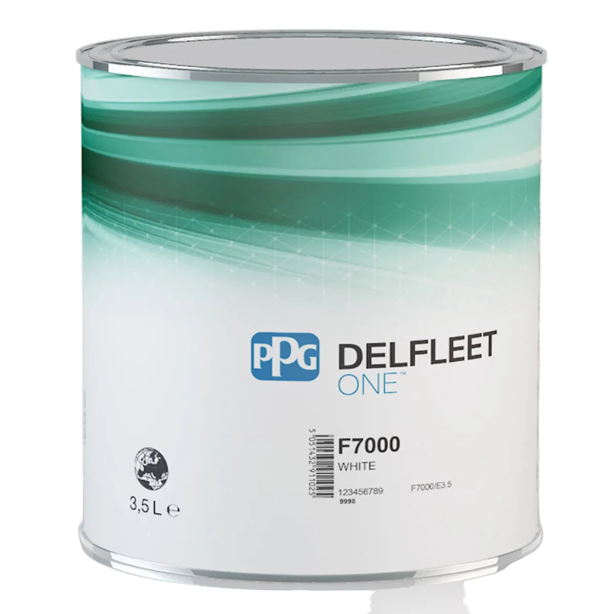 F7000 - Peinture poids lourd PPG DELFLEET   Blanc ONE 3.5L - PPG DELFLEET ONE
