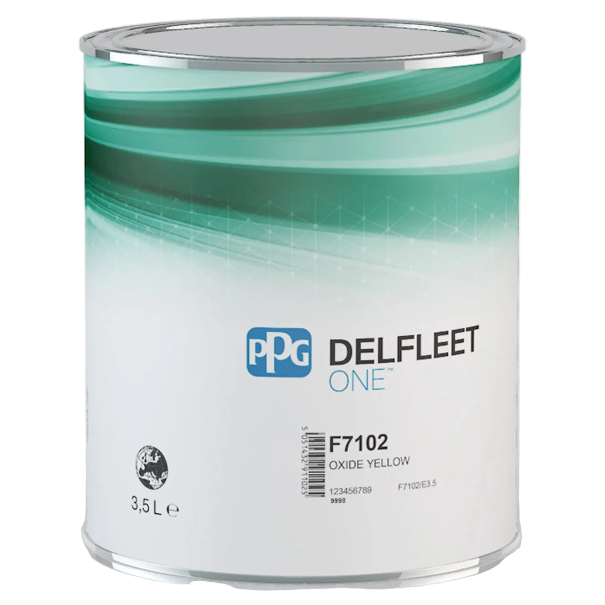 F7102 - Peinture poids lourd PPG DELFLEET   Oxide yellow ONE 3.5L - PPG DELFLEET ONE