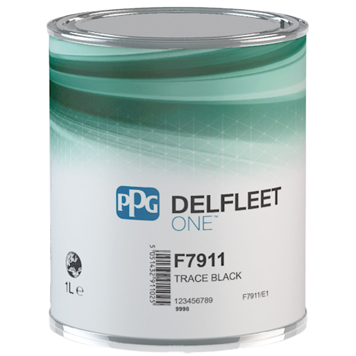F7911 - Lastbilsfärg PPG DELFLEET Trace black ONE 1L