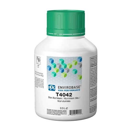 T4042 - Peinture carrosserie PPG Envirobase High Performance Bleu aluminium 0.5L - PPG