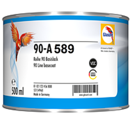 90A589 - Peinture carrosserie GLASURIT Royal blue 0.5L - GLASURIT