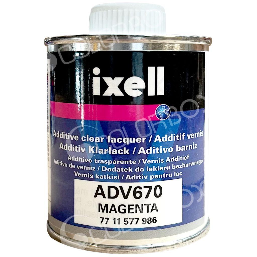ADV670 -  Encre pour teinter le vernis IXELL 7711577986 magenta 0.1L - IXELLTECH
