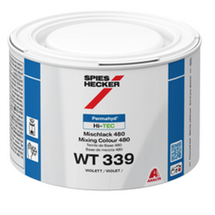 WT339 - Peinture carrosserie SPIES HI TEC Violet 0.5L - SPIES HECKER