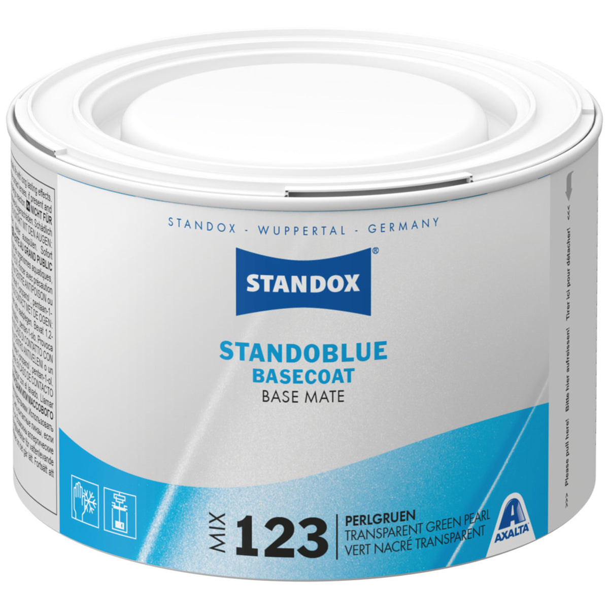 MIX123 - STANDOBLUE karrosserimaling Transparent perlegrøn 0.5L