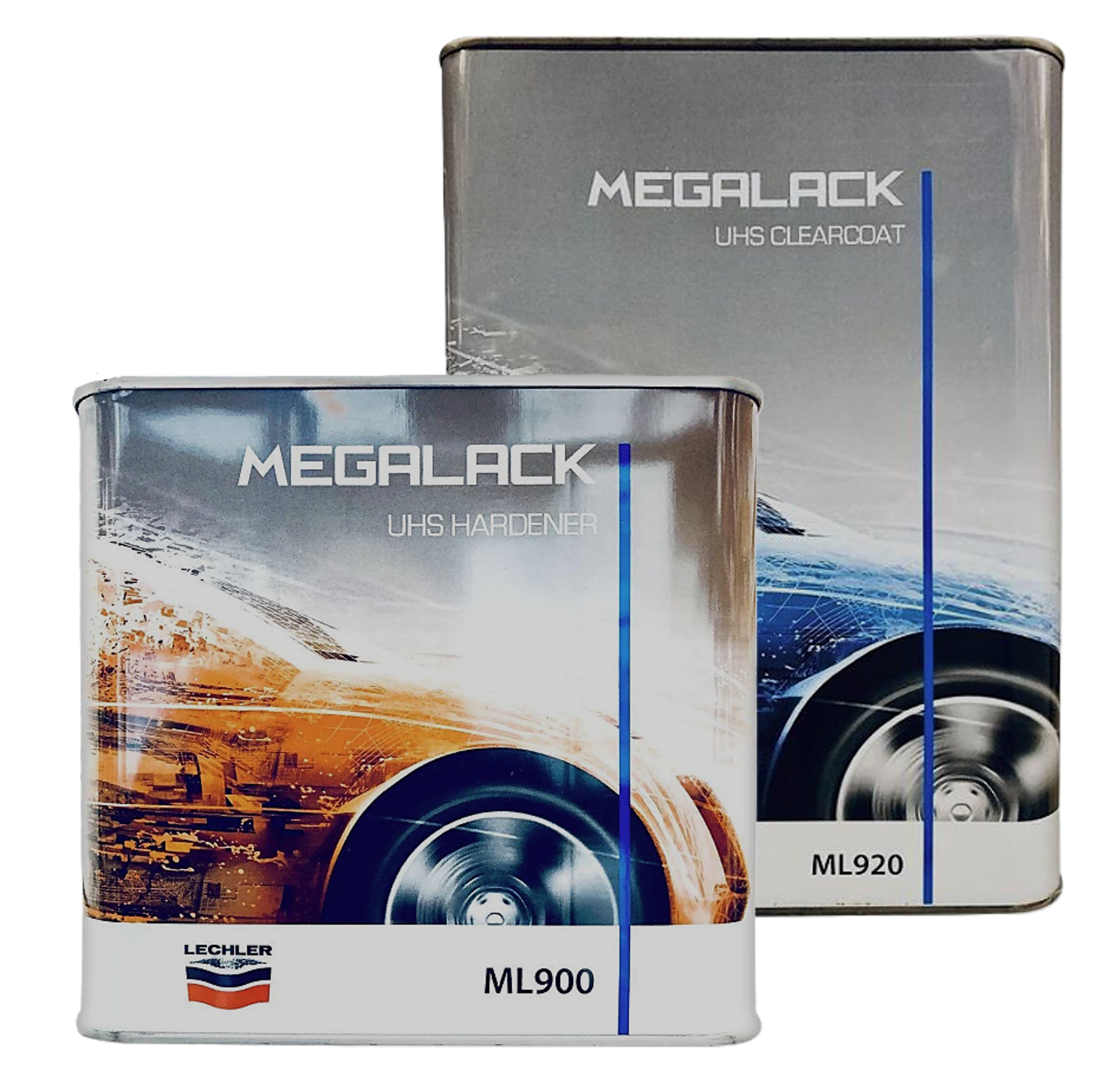 ml920_STANDARD_KIT - LECHLER Mégalack bodywork varnish kit ml920 4L + hardener ml900 2L