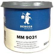 9031 - Peinture carrosserie DEBEER Métallique brillant ultra fin 0.5L