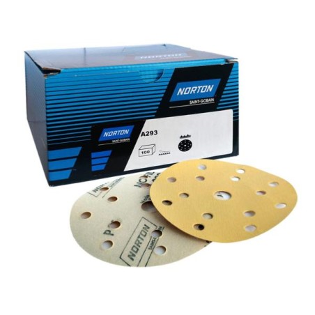 100 disques abrasifs NORTON- diamètre 150mm - NORTON