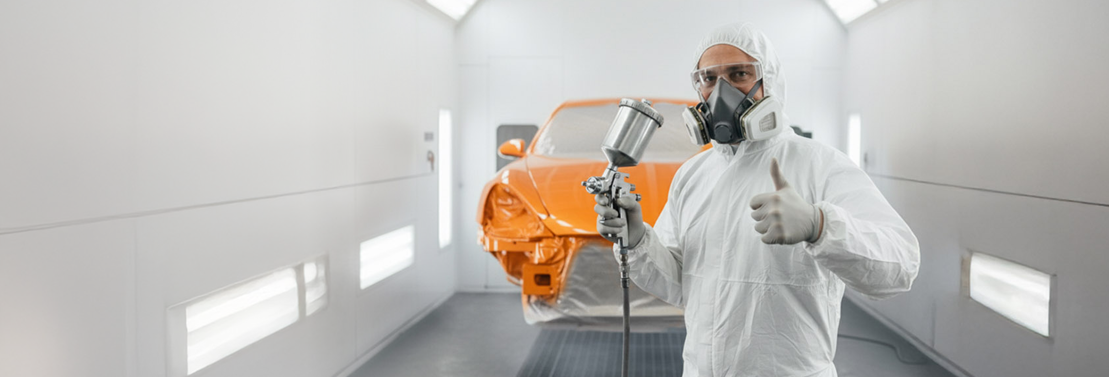 car paint booth
