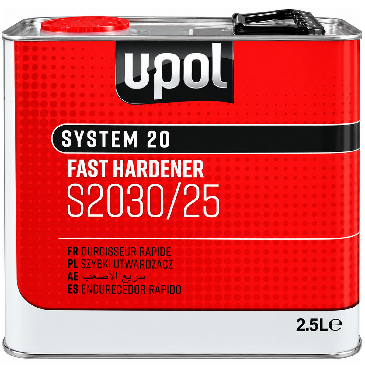 S2030/2.5 - Durcisseur UPOL vernis rapide pour HS et apprêts UHS 2.5L
