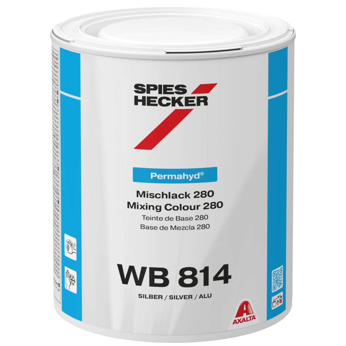 WB814 - SPIES HECKER karrosserimaling Aluminium 1L