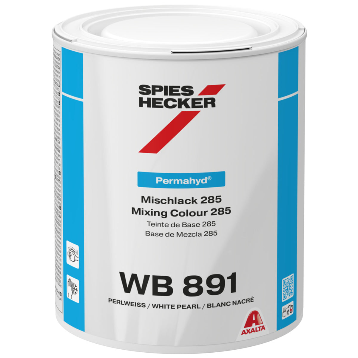 WB891 - Karrosserimaling SPIES HECKER Perlehvid 1L