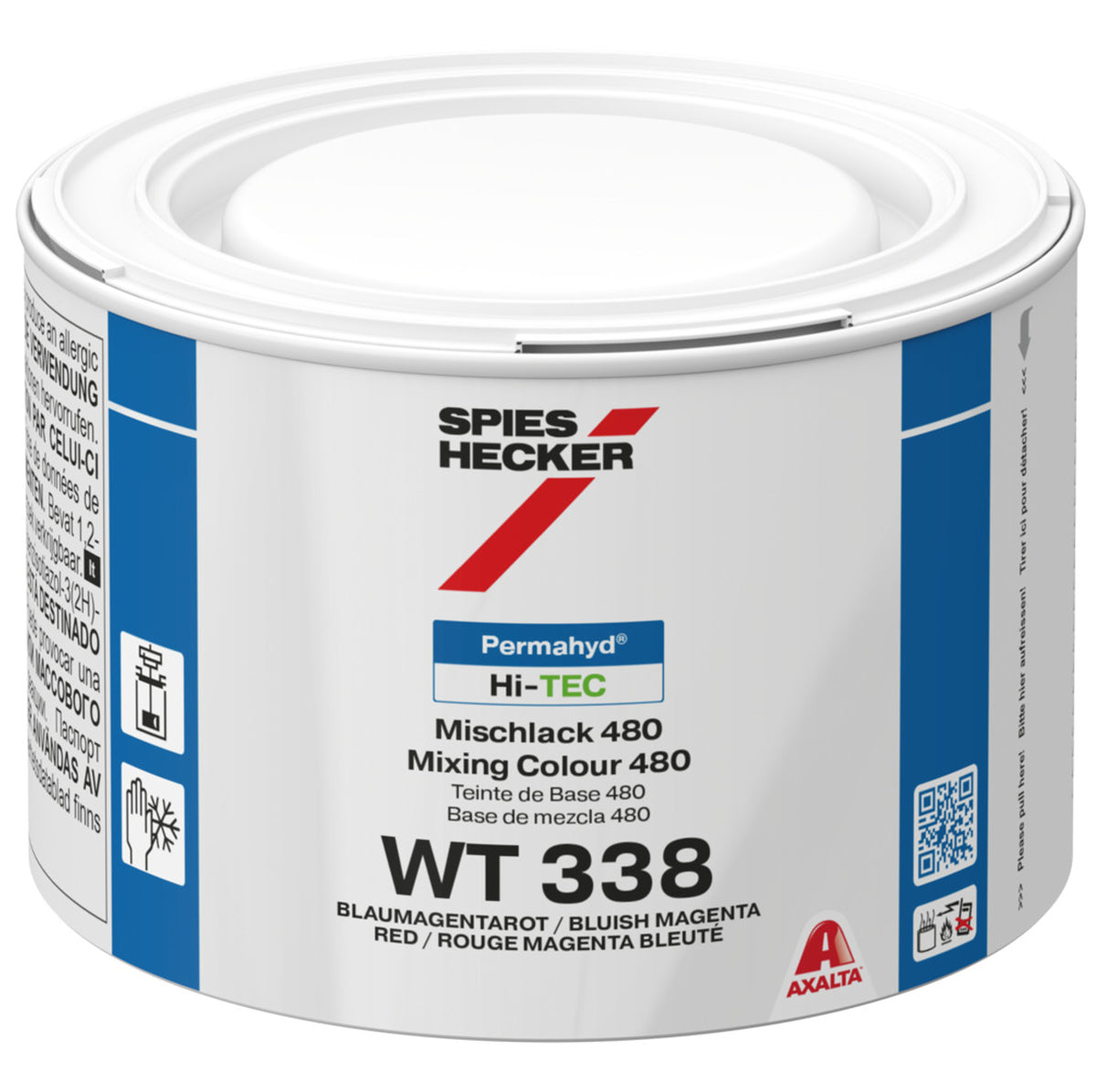 WT338 - Karrosserimaling SPIES HI TEC Magenta rød blå 0,5L