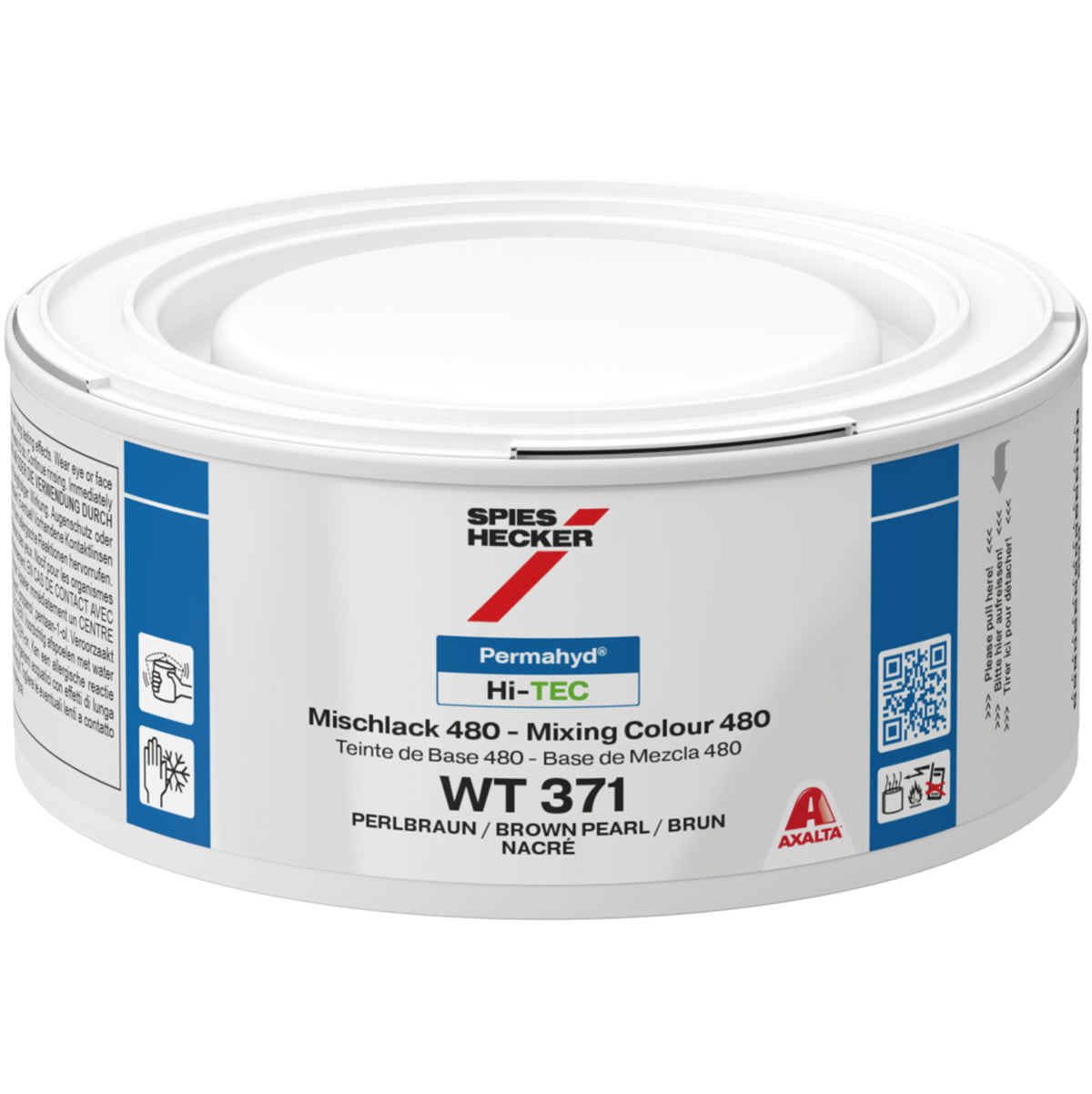 WT371 - Peinture carrosserie SPIES HI TEC Brun nacré 0.25L