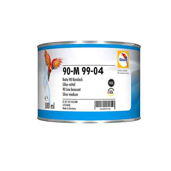 GLASURIT 90M9904 Medium silver 0.5L 